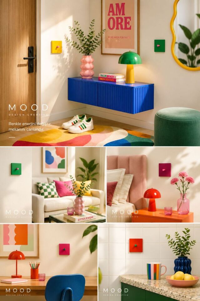 AION Collection - VIVID Series (VERDE) 2Lİ / (V.İ.K.O. İLE UYUMLUDUR) 2Lİ Minimal Mat Tasarım Priz - Anahtar COVER/ Premium Dekoratif Canlı Renkler Serisi (ÇİMEN YEŞİLİ)