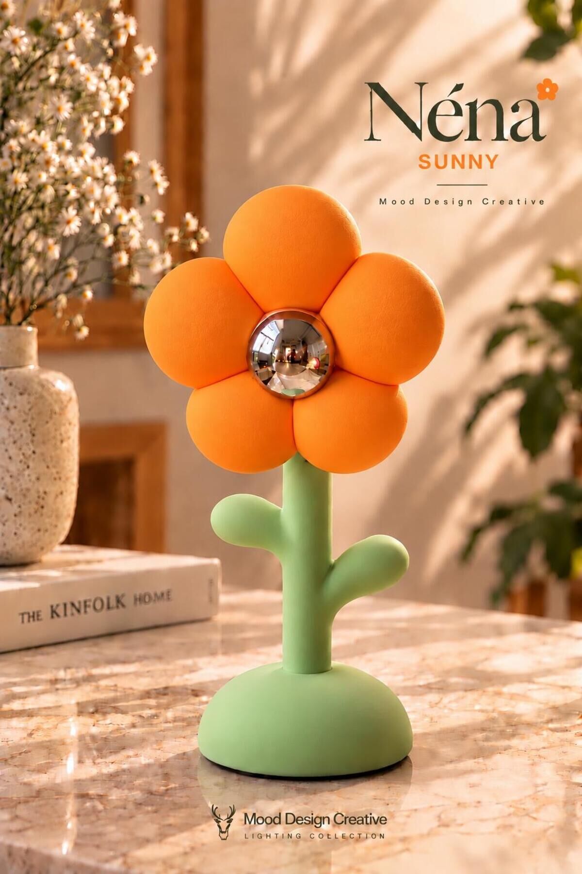 NENA DESK&NIGHT DECORATIVE LAMP (SUNNY) - NENA DEKORATİF MASA VE GECE LAMBASI (TURUNCU)