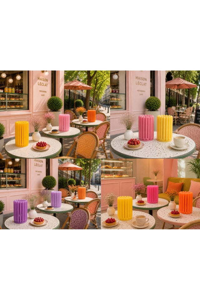 LOOPY BERRY DECORATIVE AMBIENT LAMP - Loopy Lamp Dekoratif Ambiyans Masa ve Gece Lambası - MOR