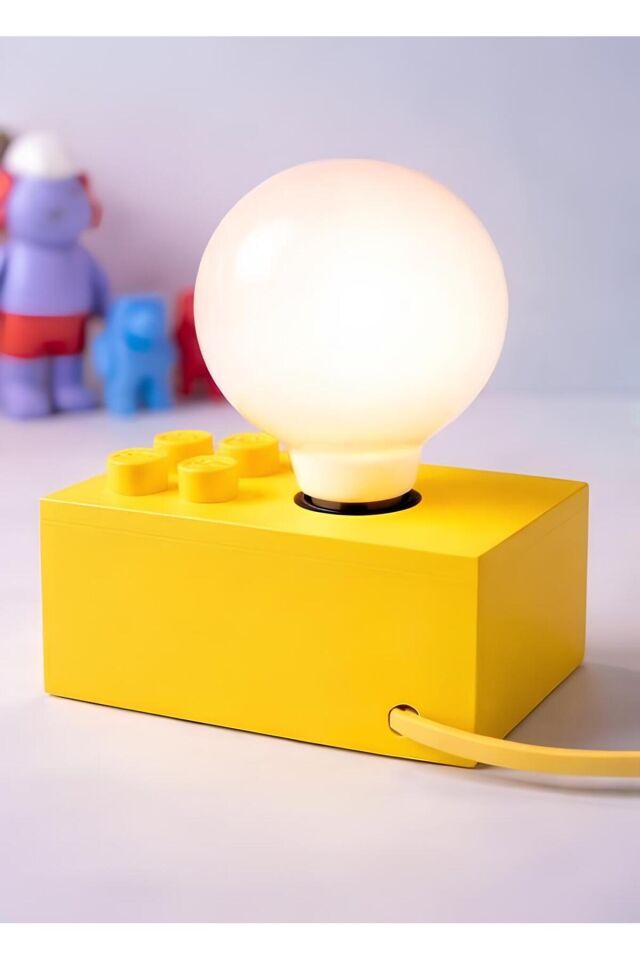 BRICK DESIGN DESK LAMP - BRICK LEGO GÖRÜNÜMLÜ (Çocuk, Genç, Ofis ve Tüm Yaşam Alanları İçin İdeal) MASA VE ORTAM AYDINLATMASI