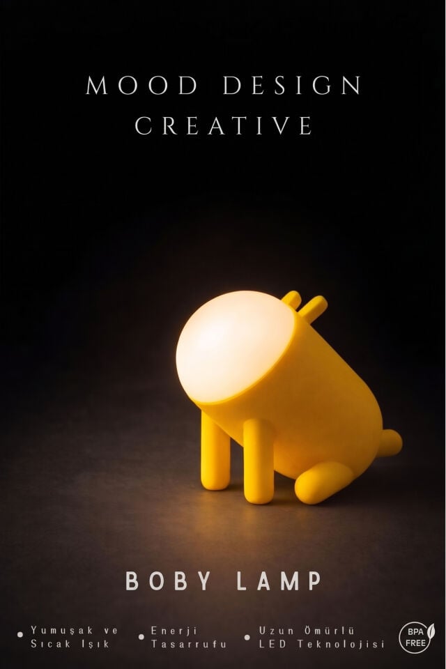 BOBY DOGY NIGHT LIGHT - BOBY DOGY Çocuk, Genç, Gece ve Masa Lambası