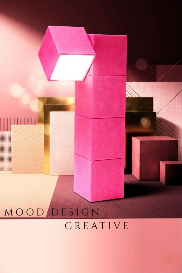 BLOCK CUBE DECORATIVE LAMP - BLOK KÜP DEKORATİF ÇOKLU MASA VE YER LAMBASI (5 KÜPLÜ)
