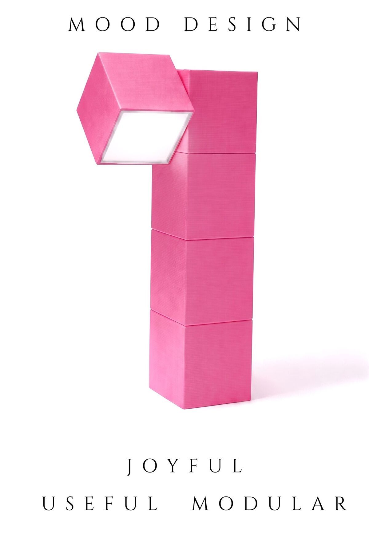 BLOCK CUBE DECORATIVE LAMP - BLOK KÜP DEKORATİF ÇOKLU MASA VE YER LAMBASI (5 KÜPLÜ)