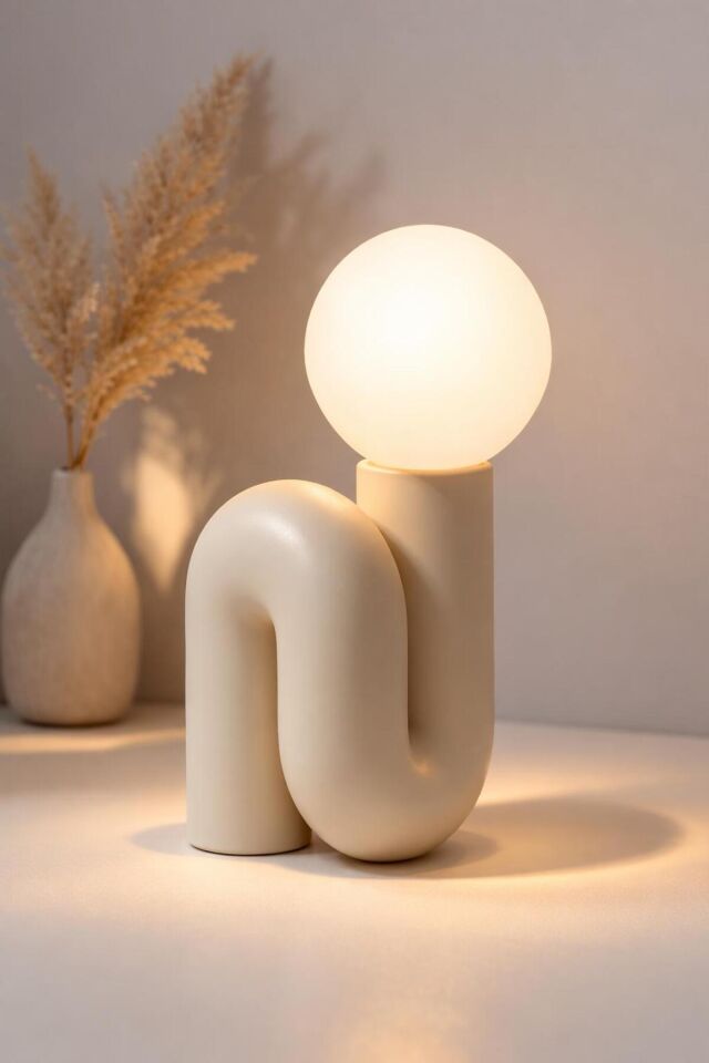 PIPE LAMP - Dekoratif Ortam Ambiyans Aydınlatması (Boru Masa ve Gece Lambası)