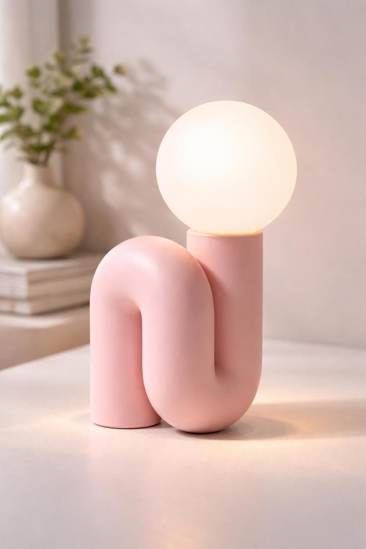 PIPE LAMP - Dekoratif Ortam Ambiyans Aydınlatması (Boru Masa ve Gece Lambası)