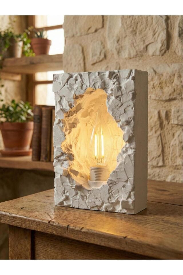 NoctaStone - Cavity Design Ambient Lamp (Masa ve Gece Aydınlatması)