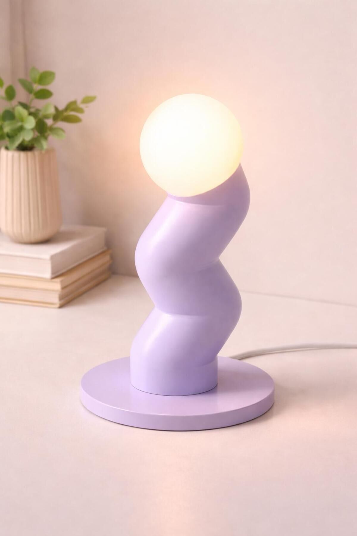 Wavy Lamp - (Kıvrımlı Masa-Gece Lambası)