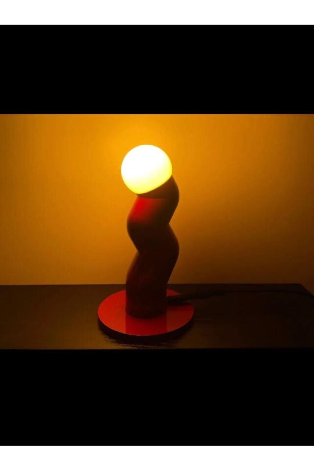 Wavy Lamp - (Kıvrımlı Masa-Gece Lambası)